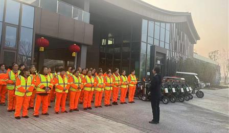 聚焦一线 | 喜迎新年“开门红”，，0033990威尼斯公司顺遂入场环城生态区新签治理条约项目